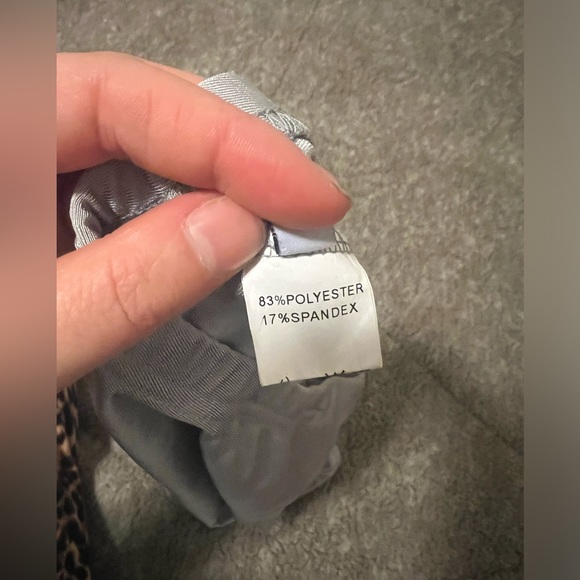 silver gray biker shorts - Picture 3 of 3